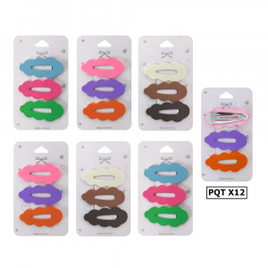 PINZA OVALADA COLORES FUERTES 3018-3-1