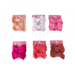 PINZA MOÑO COLORES X2 DK-3052 (PQTX12)