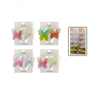 CAIMAN MARIPOSA MATTE PUNTAS REDONDA X2 DK-3150-1 (PQTX12)