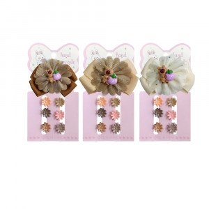 PINZA MOÑO CAPIBARA MAS PIOJITOS DK-3162-1 (PQTX12)