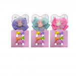 SET PINZA MOÑO CONEJO + PIOJITOS DK-3162-5 (PQTX12)