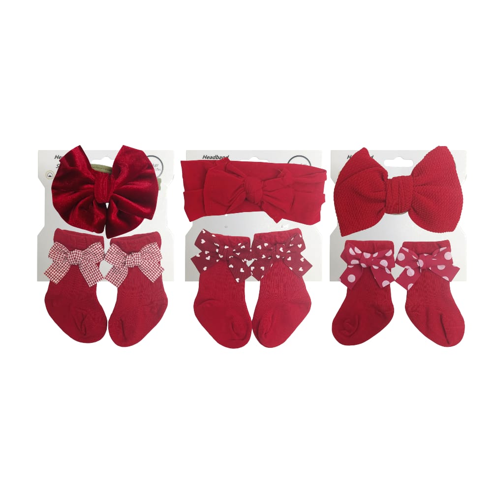 SET BEBE BALACA Y MEDIAS DK-3167 (PQTX12)