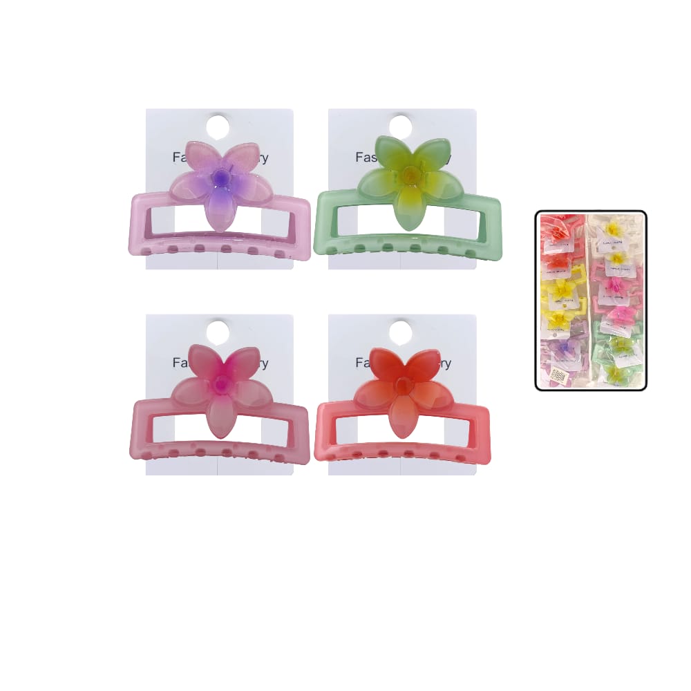 CAIMA FLOR CUADRADO COLORES  DK-3238 (PQTX12)