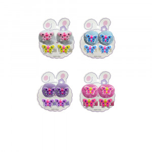 COLERO + PINZA MARIPOSA DK-3266-2 (PQTX12)