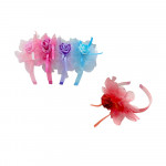 DIADEMA NIÑA ROSA COLORES DK-3293-4 (PQTX12)