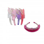 DIADEMA NIÑA CORONA COLORES DK-3295-3 (PQTX12)