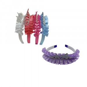 DIADEMA NIÑA ESTRELLA COLORES DK-3295-4 (PQTX12)