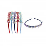 DIADEMA PIEDRA FLORES  DK-3300-1 (PQTX12)