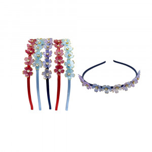 DIADEMA PIEDRA FLORES  DK-3300-1 (PQTX12)