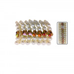 GANCHO BANANA GD PERLA APLIQUE CAPIBARA DK-3327-1 (PX12)