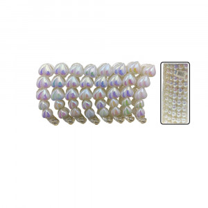 GANCHO BANANA GD APLIQUE CORAZÓN TORNAZOL DK-3327-5 (PQX12)