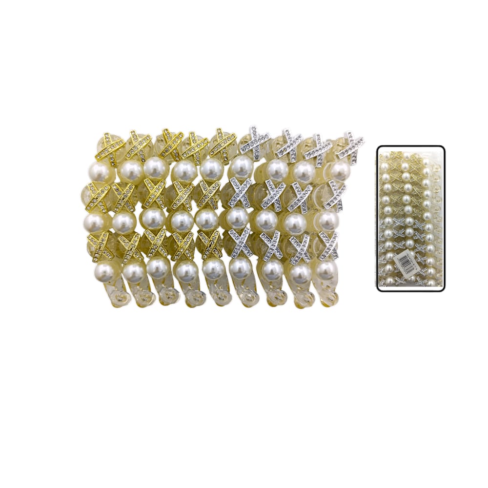 GANCHO BANANA GD APLIQUE MURANO DK-3327-6 (PQX12)