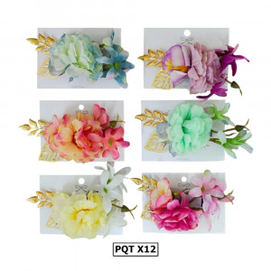 PINZA FINA APLIQUE ROSAS BLISTER DK069-8 (PQTX12)