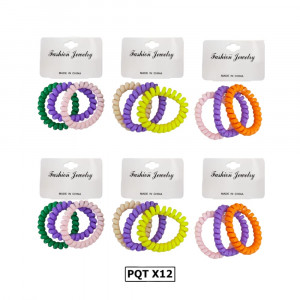 CABLE DE TELEFONO X3 COLORES FUERTES DK49-4 (PQTX12)