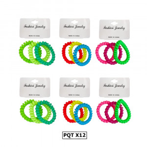 CABLE DE TELEFONO X3 COLORES FUERTES DK49-5 (PQTX12)