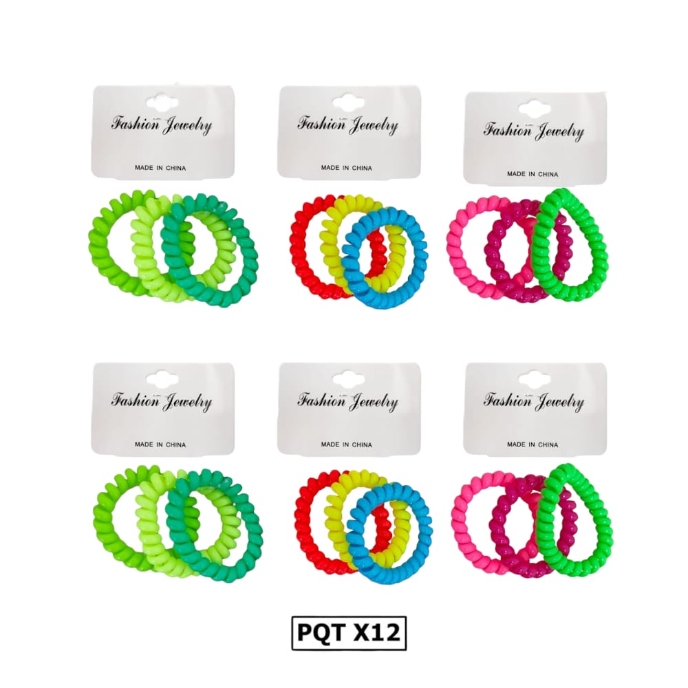 CABLE DE TELEFONO X3 COLORES FUERTES DK49-5 (PQTX12)