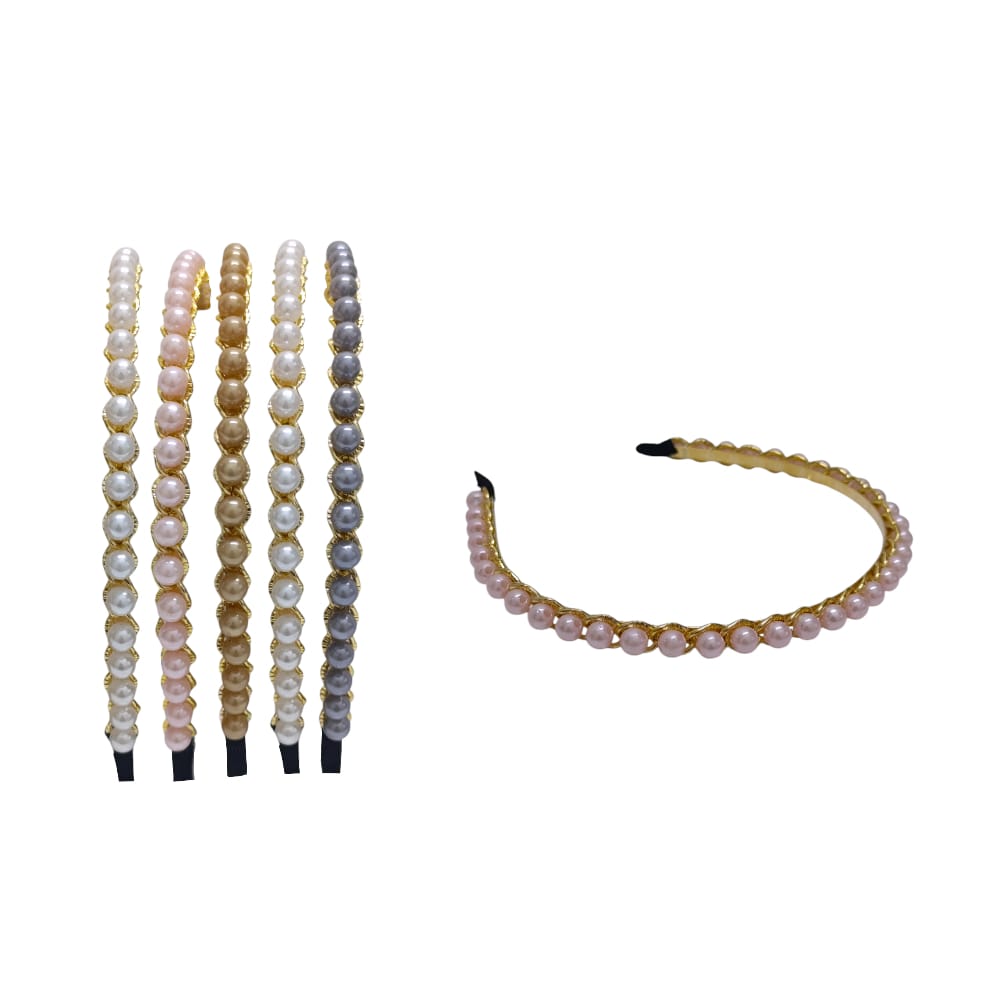 DIADEMA PERLA DORADA GD HK477 (PQTX12)