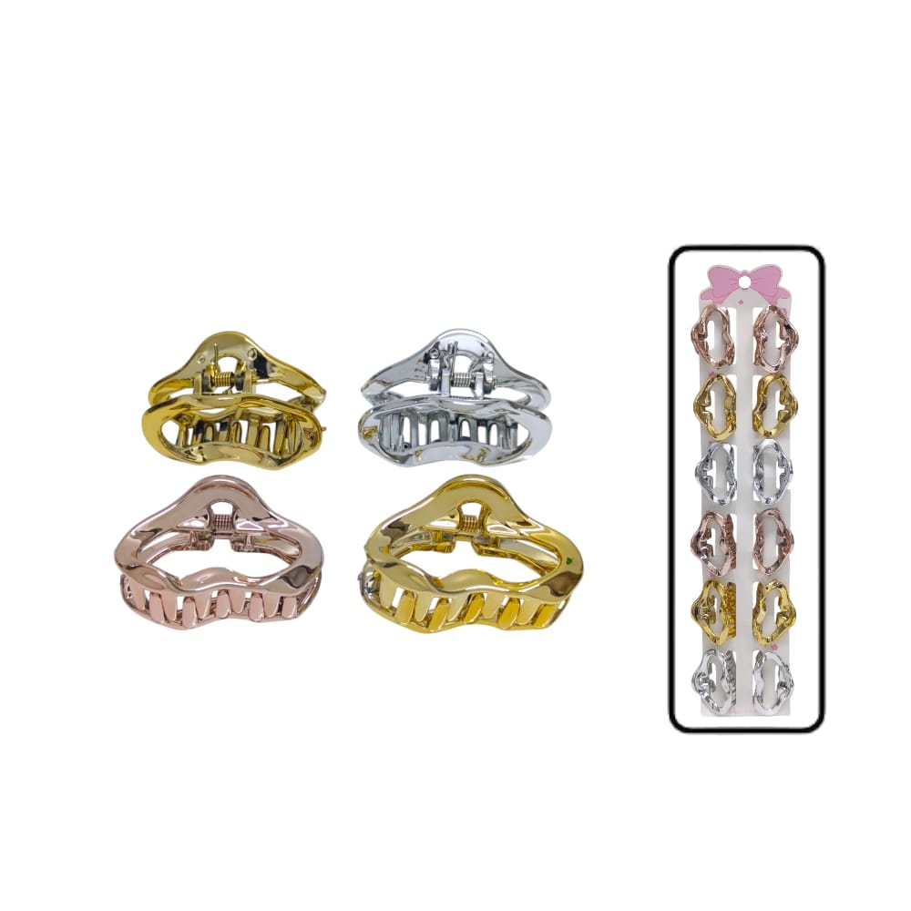 CAIMAN METALIZADO CORAZON (PQTX12)