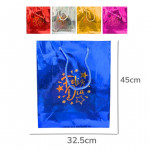 DZ.BOLSA REGALO HOLOGRAMA EXTRA JUMBO "FELIZ DIA" 45X32.5X10CM BMR-2717