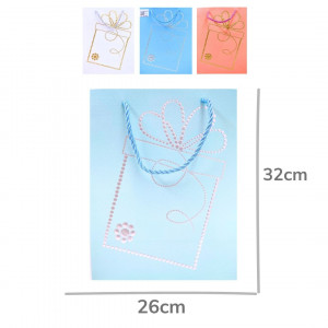 DZ. CAJA DE REGALO ESTAMPADA 32*26*10cm FD2092M