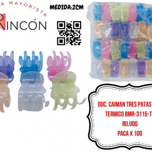 DOC. CAIMAN TRES PATAS MINI TERMICO BMR-3115-TC