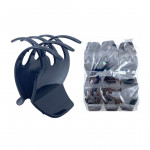 DZ. CAIMAN TRES PATAS JUMBO NEGRO BMR-3989-N