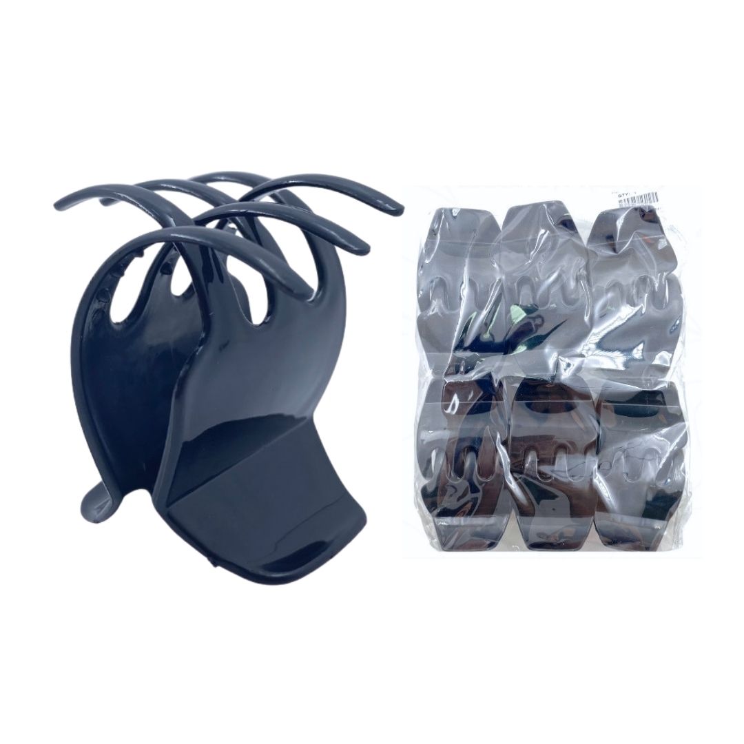 DZ. CAIMAN TRES PATAS JUMBO NEGRO BMR-3989-N