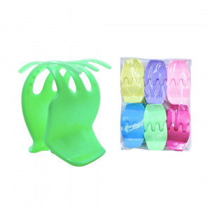 DZ. CAIMAN TRES PATAS JUMBO PASTEL BMR-3989-P