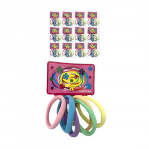 PQTE. CAUCHO LICRA PASTEL*72PCS BMR-2072-10