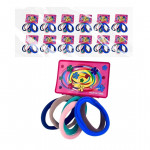 PQTE. CAUCHO LICRA MULTICOLOR*72PCS BMR-2072-3