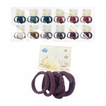 PQTE. CAUCHO LICRA MULTICOLOR*72PCS BMR-2076-4