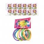 PQTE. CAUCHO LICRA PASTEL*72PCS BMR-2077-1