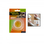 CINTA DOBLE FAZ TRANSPARENTE BMR-2219 (PQTX24)