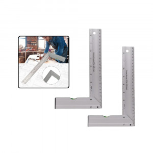 REGLA ESCUADRA FINO 25CM DK-2121