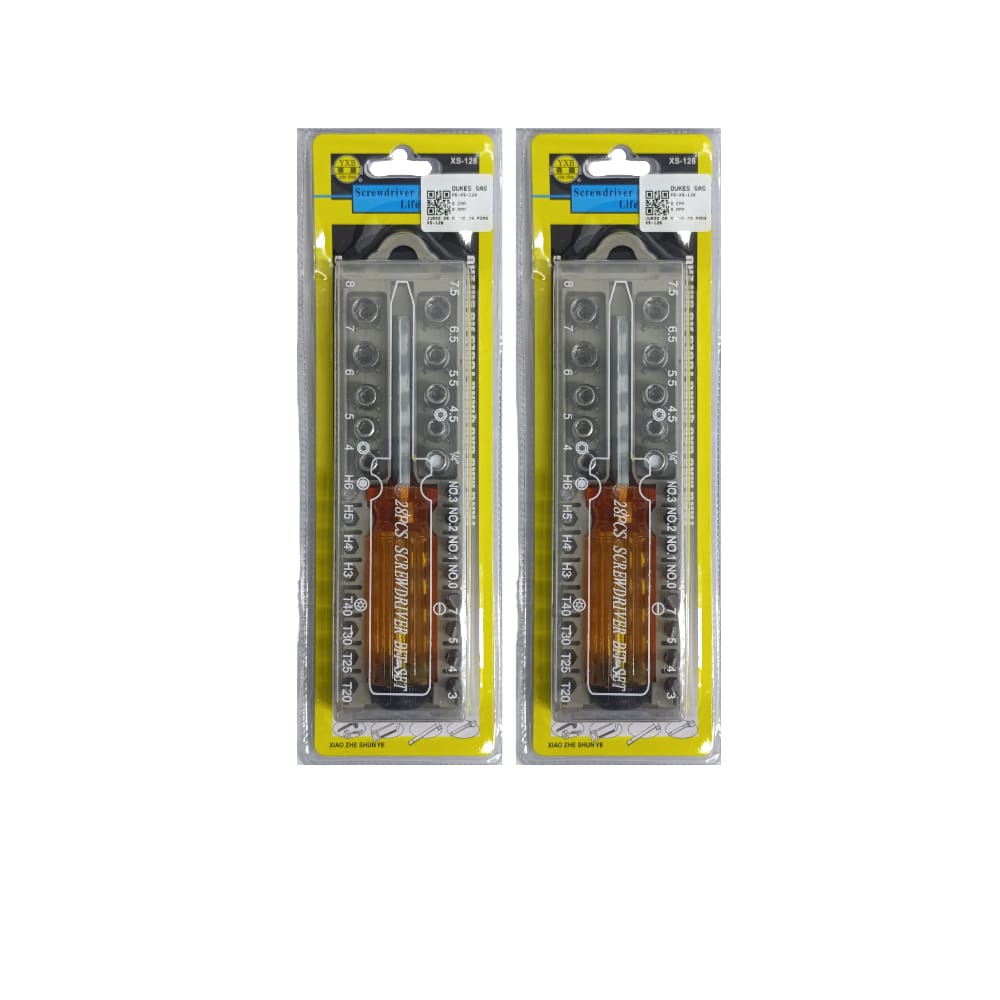 JUEGO DE RACHE IMANTADO 27 PZAS XS-128