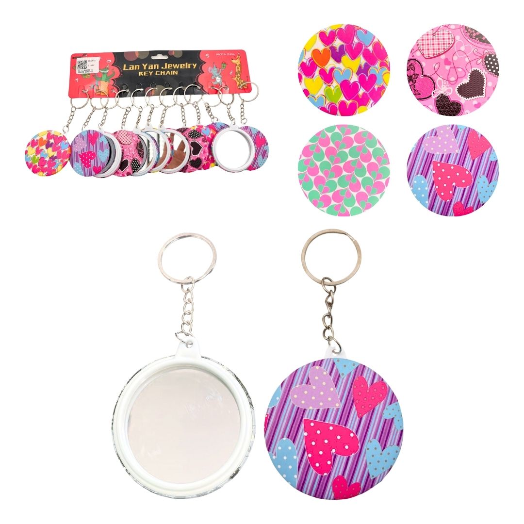 DZ LLAVERO ESPEJO BMR-4614-3