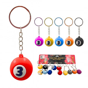 DZ LLAVERO BOLAS DE BILLAR BMR-4616-4