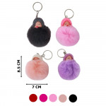LLAVERO POMPOM BEBÉ DK-1078 (PQTX12)