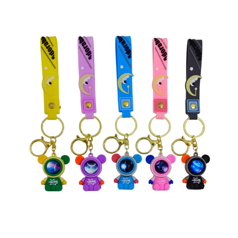 LLAVERO ASTRONAUTA COLORES DK-2196-2 (PQTX12)