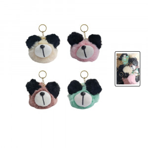 LLAVERO POM POM OSITO DK-3320 (PQTX12)