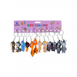 LLAVERO SURTIDO ANIMALITOS DK162-8 (CRTX12)