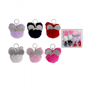 LLAVERO  POM POM FIGURA MIKEY L2230-1 (PQTX12)
