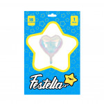 GLOBO CORAZON TORNASOL 18" (PQTX25)