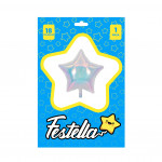 GLOBO ESTRELLA TORNASOL 18"