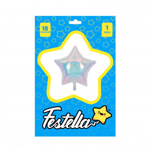 GLOBO ESTRELLA TORNASOL 18"