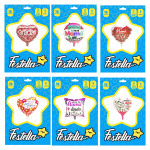 GLOBOS CORAZON MAMA 18"(PQTX25):