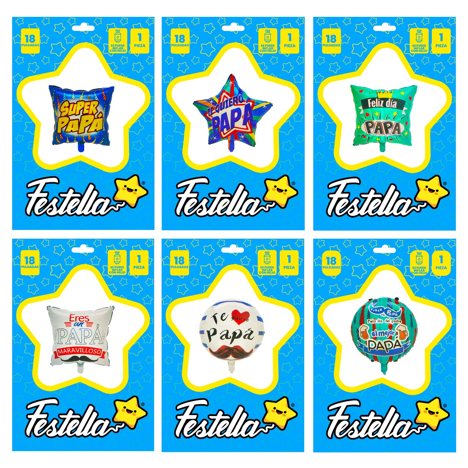 GLOBO PAPA 18"(PQTX25).