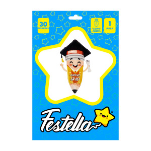 GLOBO LAPIZ GRADO 30"(PQTX25)