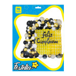 KIT GLOBO ORGANICO FELIZ CUMPLEAÑOS X70