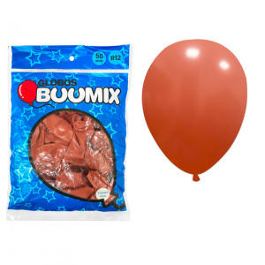 GLOBO DE LATEX FUSION CORAL R12X50